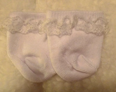 CABBAGE PATCH KID MADE TO FIT LACE TRIM SOCKS DOLL CLOTHES FOR MY CHILD, CABBAGE PATCH KID & SIMILAR SZ DOLLS