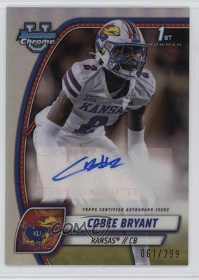 2024 Bowman U Chrome Prospect Refractor 61/299 Cobee Bryant #PA-CBR Auto 17wa
