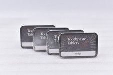 Lot of 4 Natural Mint Toothpaste Tablets Better Habits 62 Tabs Nudge Exp:06/26