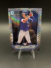 2026 Bowman Chrome Jojo Parker Reptilian Refractor Blue Jays Prospect