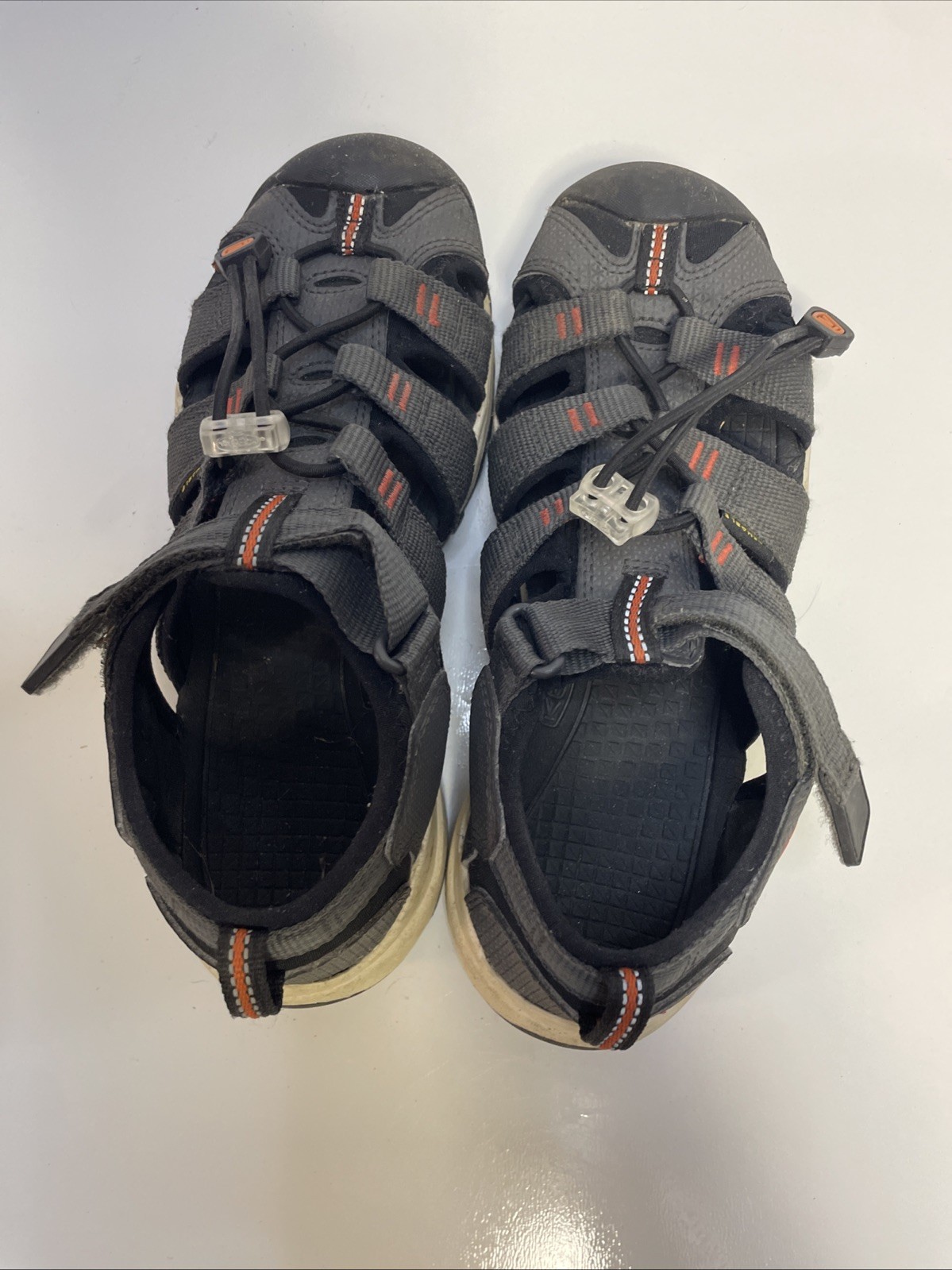 Sandali Keen scarpe acqua giovani grandi bambini taglia 3 nylon punta chiusa Newport H2