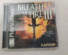 Breath of Fire III -Sony PlayStation 1 (1998) TESTED CIB