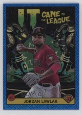 2022 Bowman Chrome Mega Box Blue Mojo Refractor /150 Jordan Lawlar #ICFL-2 19n6