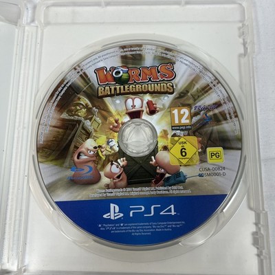 Worms: Battlegrounds (PS4) PEGI 12+ Strategy: Combat Disc Only
