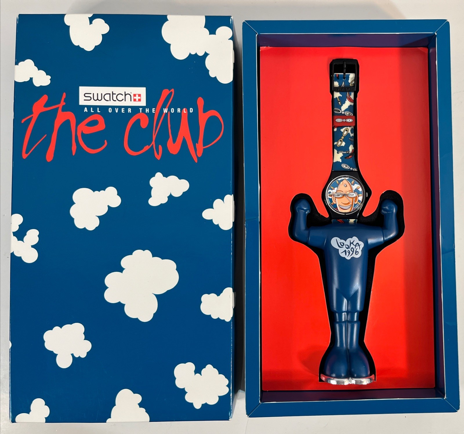 Vintage Swatch Watch LOOKA GZ700 1996 Collectors Specials Swiss Made With Box