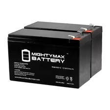 12-Volt 9Ah SLA Replacement Battery for Cyberpower 1500 AVR - 2 Pack