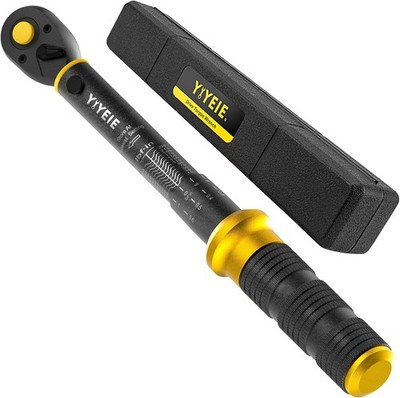 Upgrade 1/4'' Drive Torque Wrench, 10-220 in.lb/1-24.9 Nm, Small Inch Pound Torqu