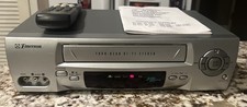 EXCELLENT Emerson EV787 VCR 4-Head Hi-Fi Stereo Video Cassette Recorder - WORKS