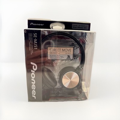 Pioneer Street Move Foldable Fully Enclosed Dynamic Headphones - SE-MJ51
