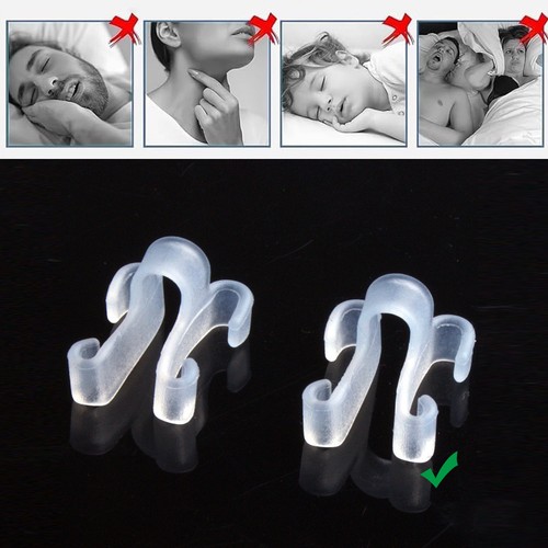 5piece Anti Snoring Nose Clip Stop Snore Sleep Aid Night Nasal Dilator Care - Picture 5 of 13
