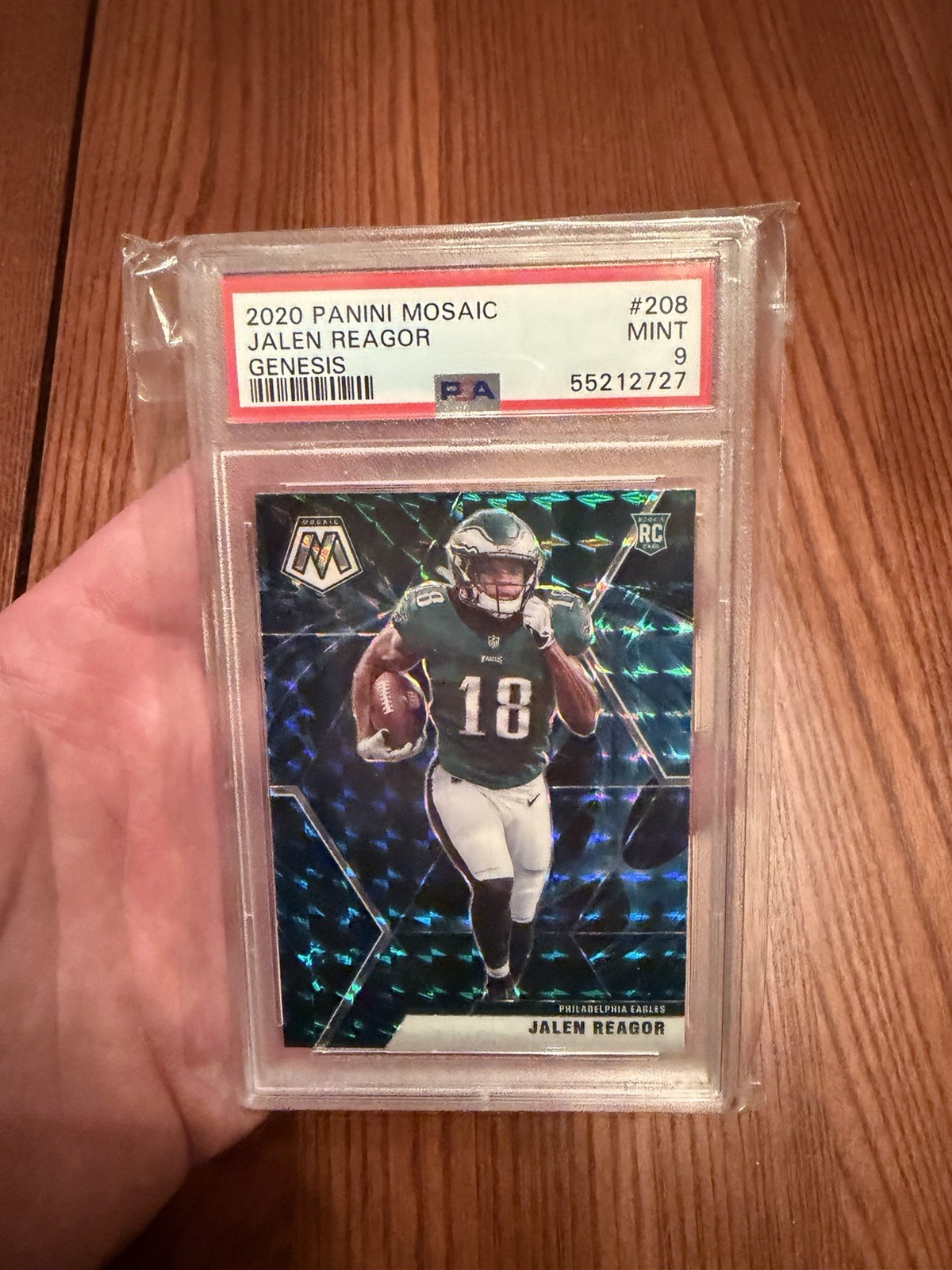 Jalen Reagor Panini Mosaic #208 Genesis
