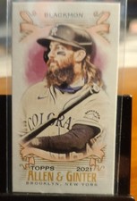 2021 Topps Allen & Ginter's - Charlie Blackmon #280 Mini