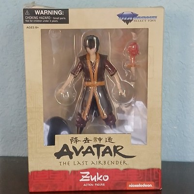 NEW Diamond Select Toys Avatar The Last Airbender Zuko Action Figure Nickelodeon