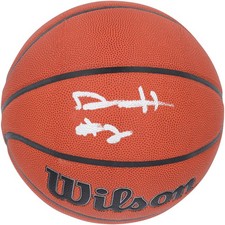 Dylan Harper Spurs Autographed Wilson Authentic Series Indoor/Outdoor Basketball