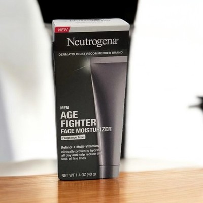 Neutrogena men Age Fighter face moisturizer 1.4 oz  New No SPF