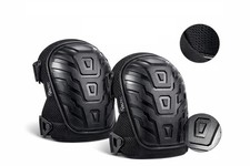 Premium Knee Pads for Work with Soft Foam and Gel Cushion - Heavy Duty Pads ...