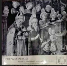 vinile 33 giri Lorenzo Perosi, Polifonica Ambrosiana, Mons. Giuseppe Biella -...