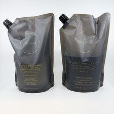 Bellami Professional Hair Blonde Purple Shampoo  Conditioner Set Extension Safe