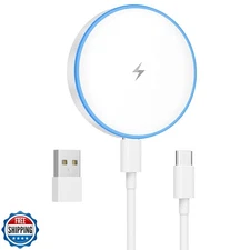 MagSafe Charger 15W Magnetic Wireless Charger Fast Charging Pad Compatible wi