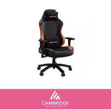 Gaming Chair Anda Seat Luna Black & Orange Office Premium Large Broken Cover