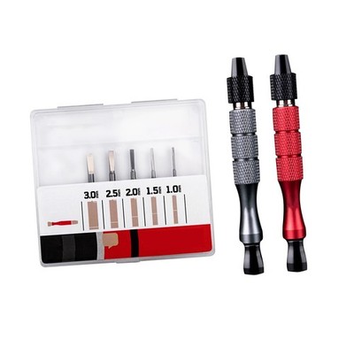 Quick-release Handle Flat Center Drill Kit set Craft Hobby Tool SetDM