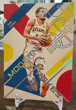 TRAE YOUNG 2024-25 COURT KINGS MODERN STROKES BURGUNDY HAWKS /125 Q2697
