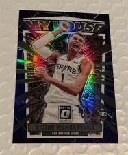 2023-24 Panini Donruss Optic - My House Purple Prizm #6 Victor Wembanyama (RC)