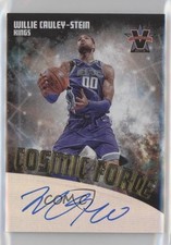 2017 Panini Vanguard Cosmic Forces Signatures 30/99 Willie Cauley-Stein Auto s3g