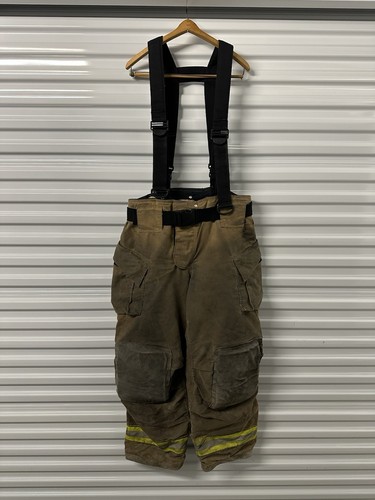 Cairns Reaxtion Firefighter Turnout Pants 38x32 Gemini XT Gold 2014 Bunker Gear