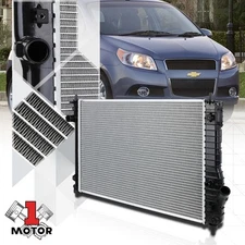 Aluminum Radiator OE Replacement for 09-11 Chevy Aveo/Aveo5/G3/Swift+ AT 13097