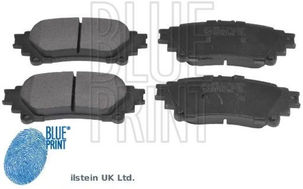 Blue Print ADT342186 Bremsbelagsatz FüR Scheibenbremse Bremsbelagsatz-image
