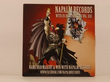 VARIOUS ARTISTS NAPALM RECORDS WITH US OR AGAINST US VOL XIII (591) 18 Track Pro