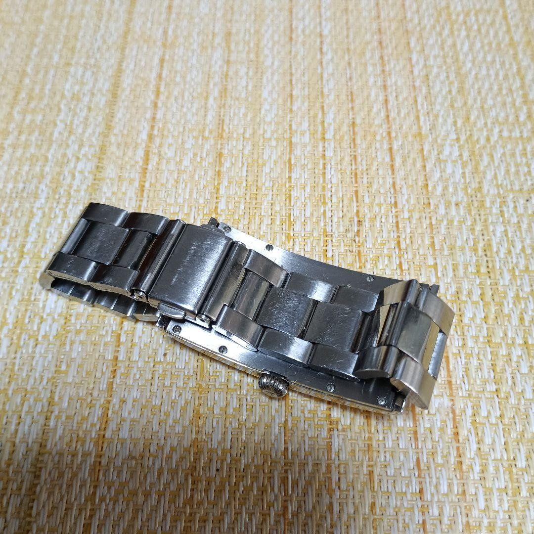 TISSOT Rectangular Quartz Watch Stainless Steel S… - image 2