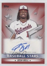 2022 Topps Series 2 Baseball Stars Auto Red 25/25 Josh Bell #BSA-JBE Auto ux8