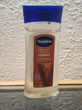 Vaseline Intensive Care Cocoa Radiant for Glowing Skin Body Gel Oil Made 6.8 oz