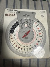 Watch-Log Navegación Vintage Herramienta Náutica Usada para Calcular Marítimo