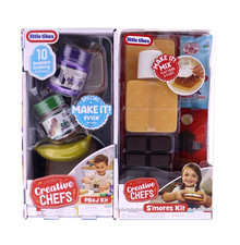 Little Tikes Creative Chefs S'mores PB J 2pk Bundle Kit