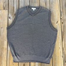 Cypress Links Black V-Neck Sweater Vest XL