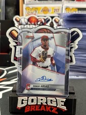 2025 Bowman's Best - Best of 2025 Autographs Robert Arias #B25-RA (AU, RC)