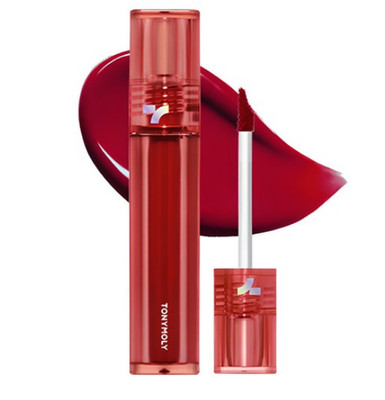TONYMOLY Perfect Lips Shocking Lip Tint N06 Red Shocking K-Beauty Brand New