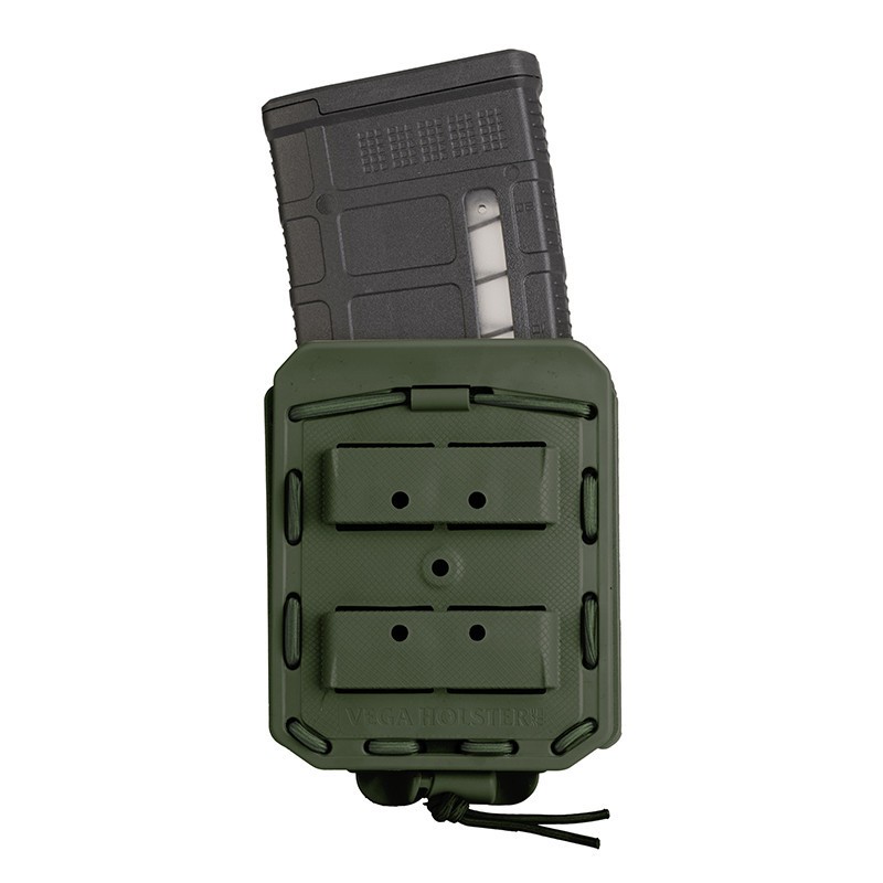 Porte-chargeur bungy vert olive pour rechargement rapide calibre .308
