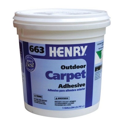 Henry 12185 Beige 663 Outdoor Carpet High Strength Paste Adhesive 1 gal.