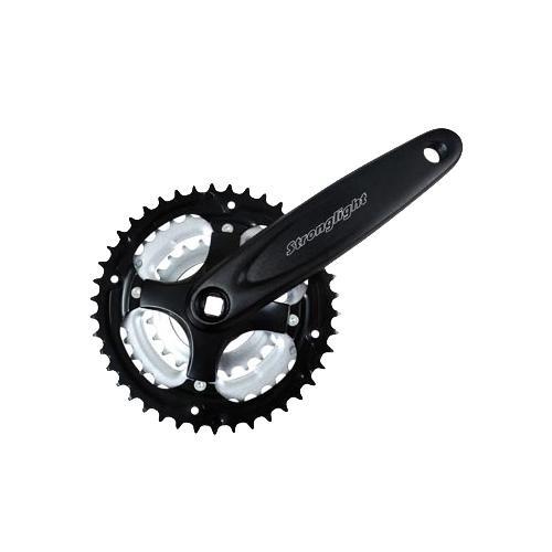 Pédalier VTT Stronglight Argos 42-34-24d pour vos randonnées et sorties en forêt