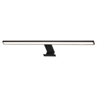 Led Spiegelleuchte Spiegellampe IP44 8 W Schwarz Metall-Kunststoff Briloner
