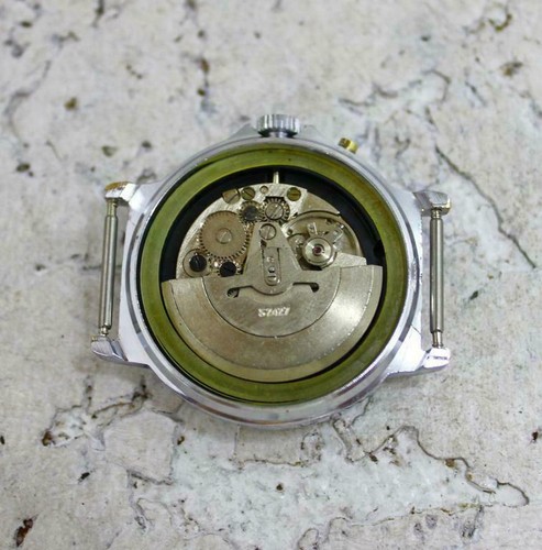 Slava Seconda Mens Wrist Watch USSR Soviet Rare Calendar Serviced Gift For Mens - Picture 5 of 6
