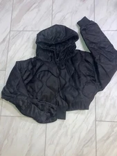 Black Woobie Hoodie, Lightweight Nylon Tactical Pullover, Lightweight Hoodie