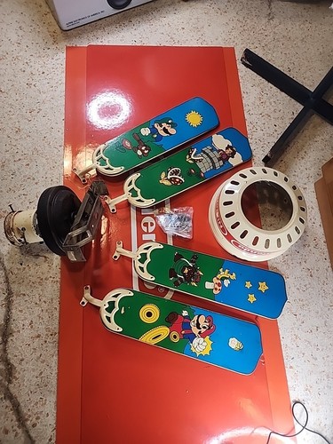 Vintage Nintendo Super Mario Ceiling Fan - Picture 13 of 13