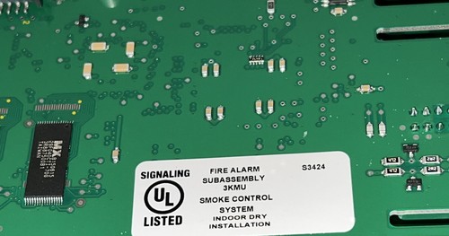 EST EDWARDS MAIN SYS BOARD MODULO CONTROLLO FUMO S3424,3kmv ~NUOVO~ - Foto 7 di 12