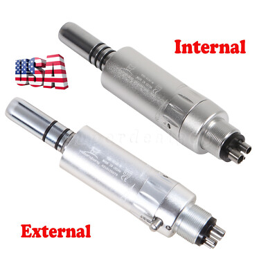 Dental Low Speed Air Motor Handpiece E-type 4H External/Inner water For NSK mx
