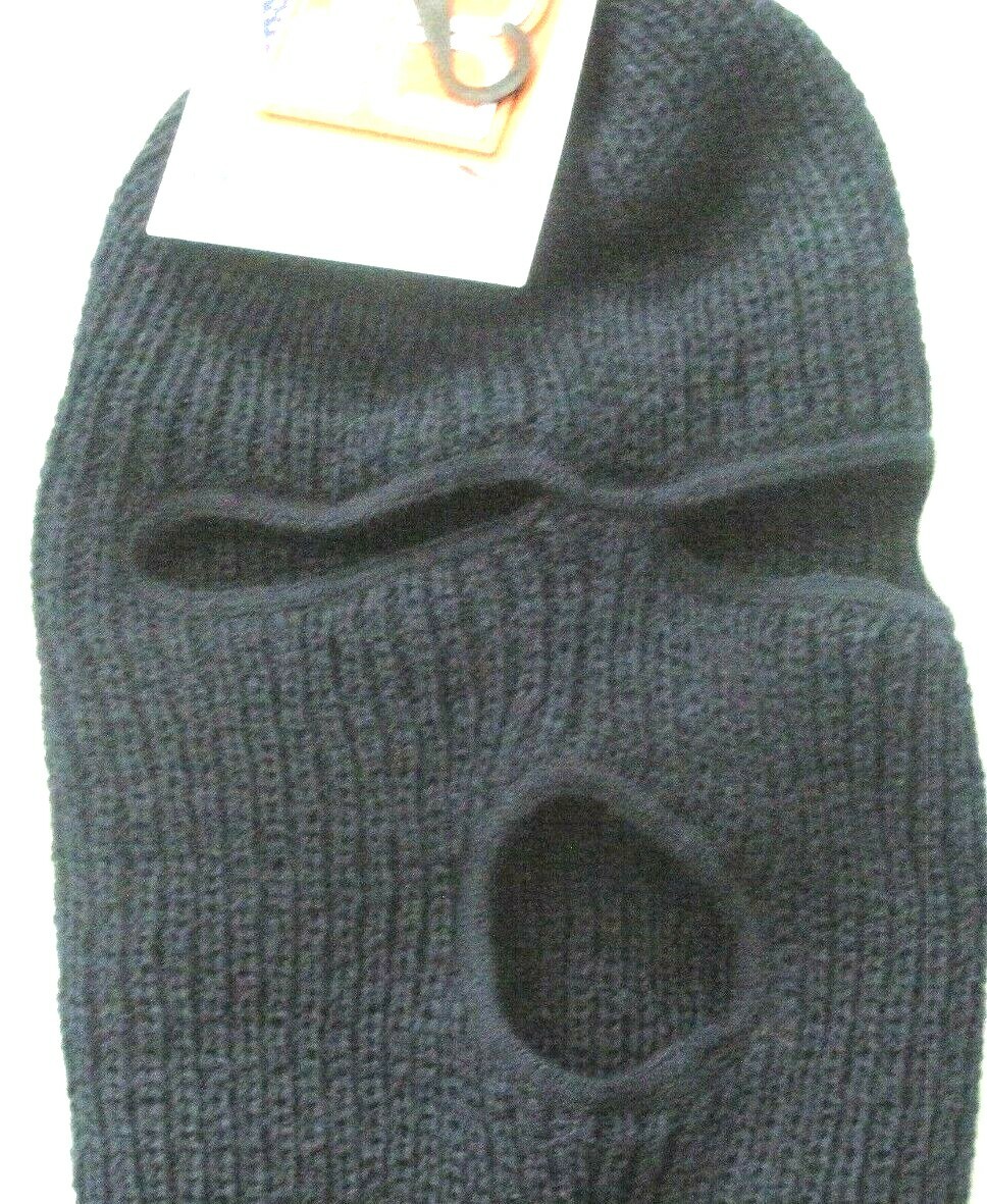 Three Hole Face Ski Mask, 3 Hole Face Mask, Toboggan Broner 64100 Grey